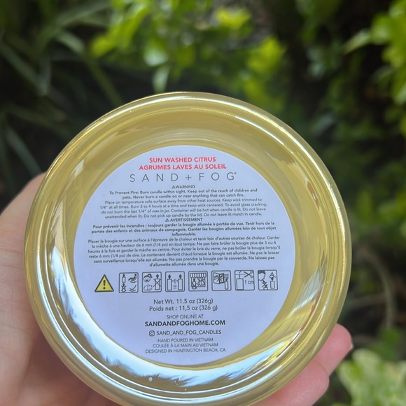 Sun Washed Citrus Scented Candle - Picture 4 of 11